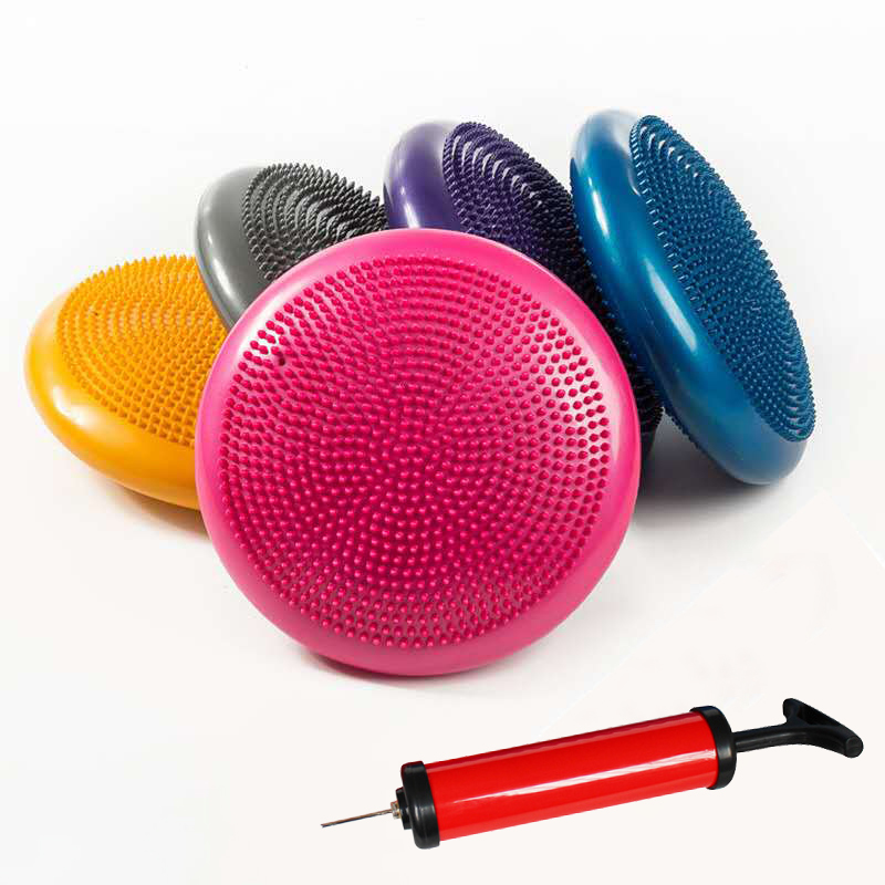 Exercise Disc Inflatable - Inflatable Balance Disc Board Durable Foot
