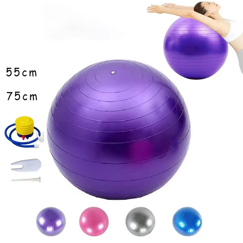 Pilates Yoga Pregnancy - Multi-Purpose Yoga Exercise Ball 55-75cm with