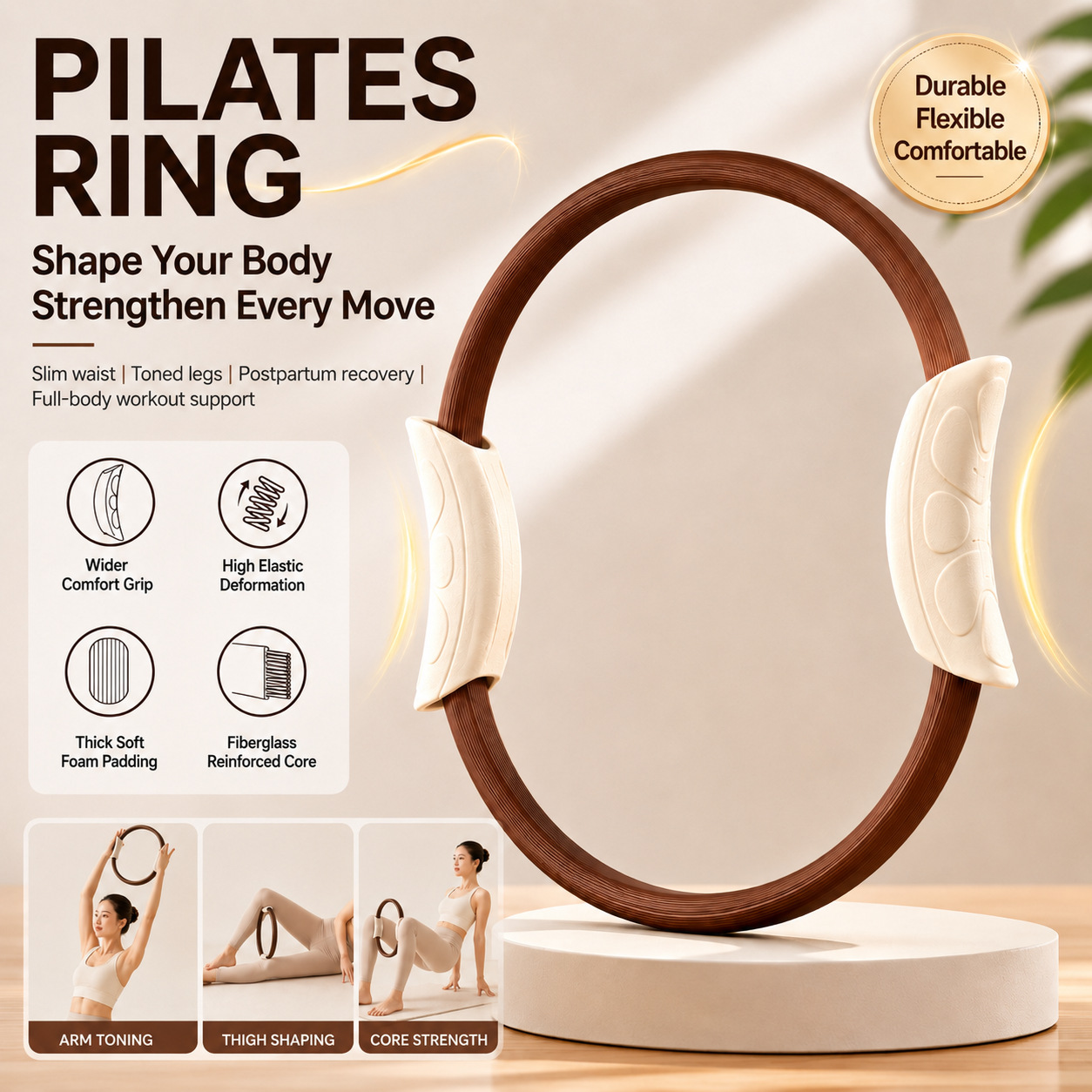 Pilates Yoga Ring - Pilates Ring, Yoga Ring, Pelvic Floor