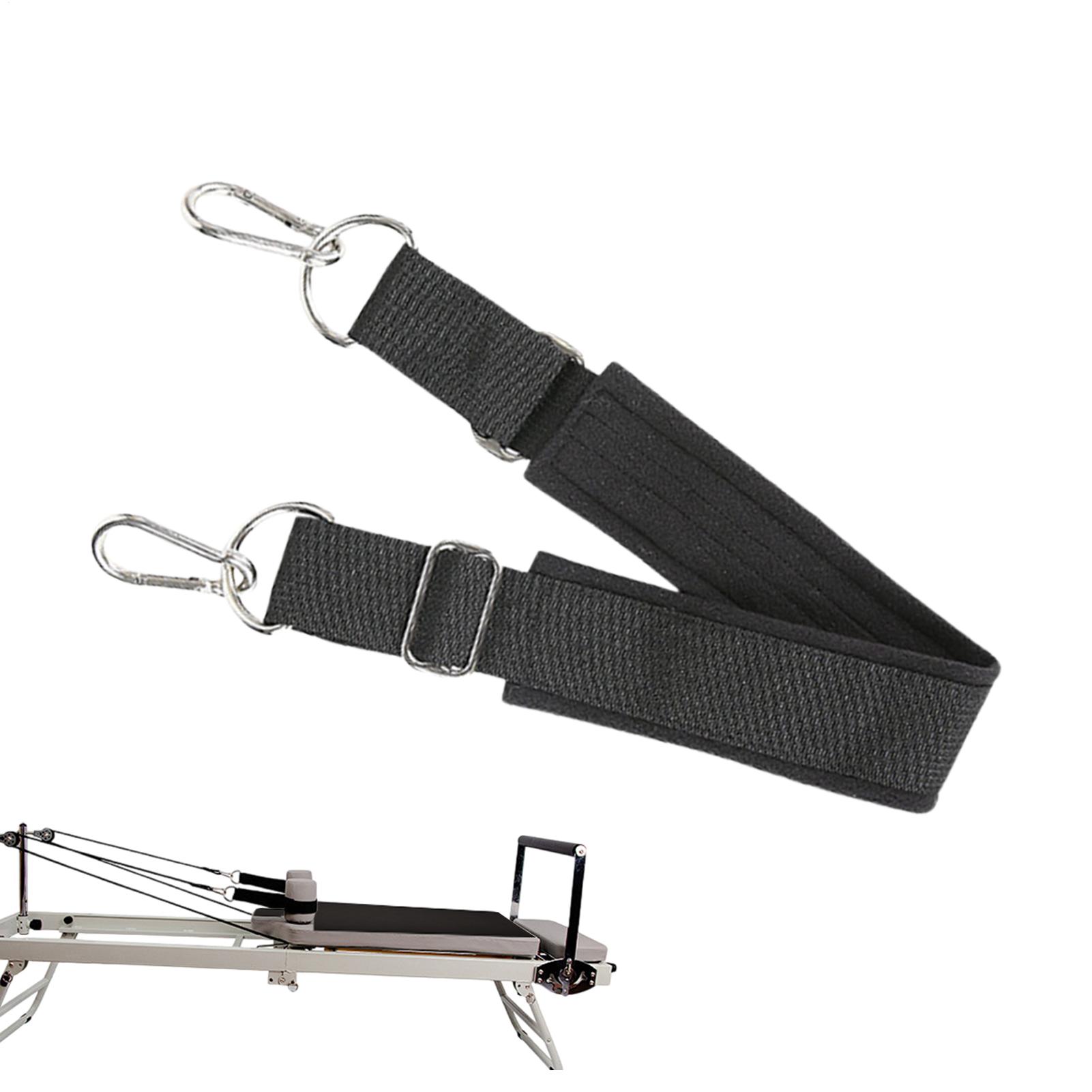Pilates & Yoga Unleashed International Academy Yonkers - Reformer Footstrap Double-Loop Thickened Non-Slip Adjustable