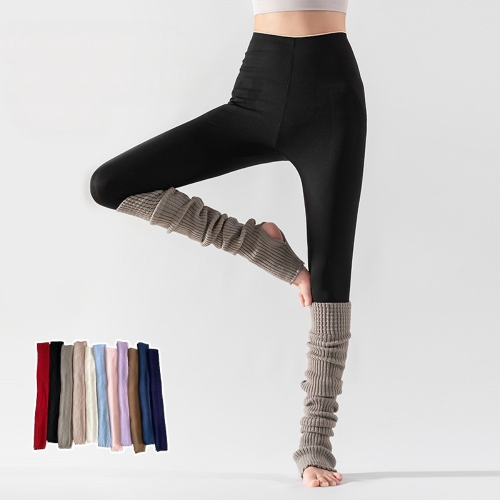 Daily Wear Knee High Ballet Le - Pilates Yoga Footwear 评论和价格