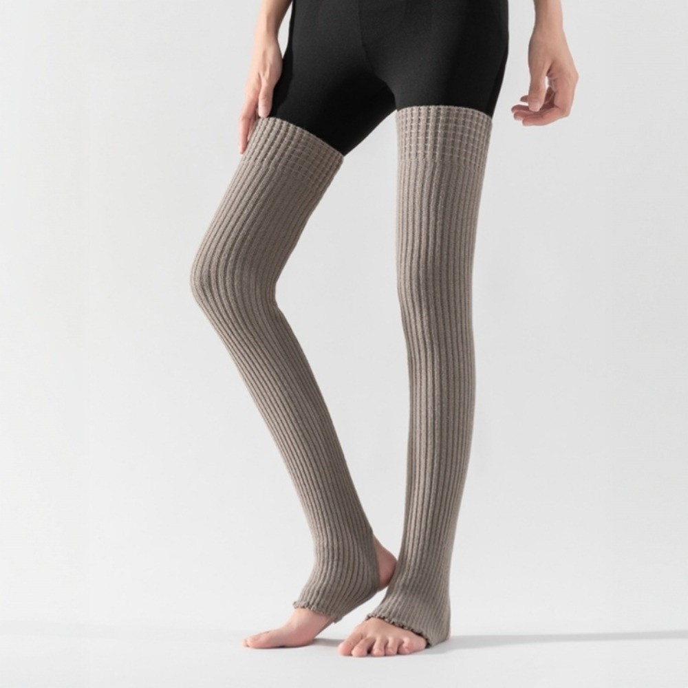 Daily Wear Knee High Ballet Le - Pilates Yoga Footwear 评论和价格