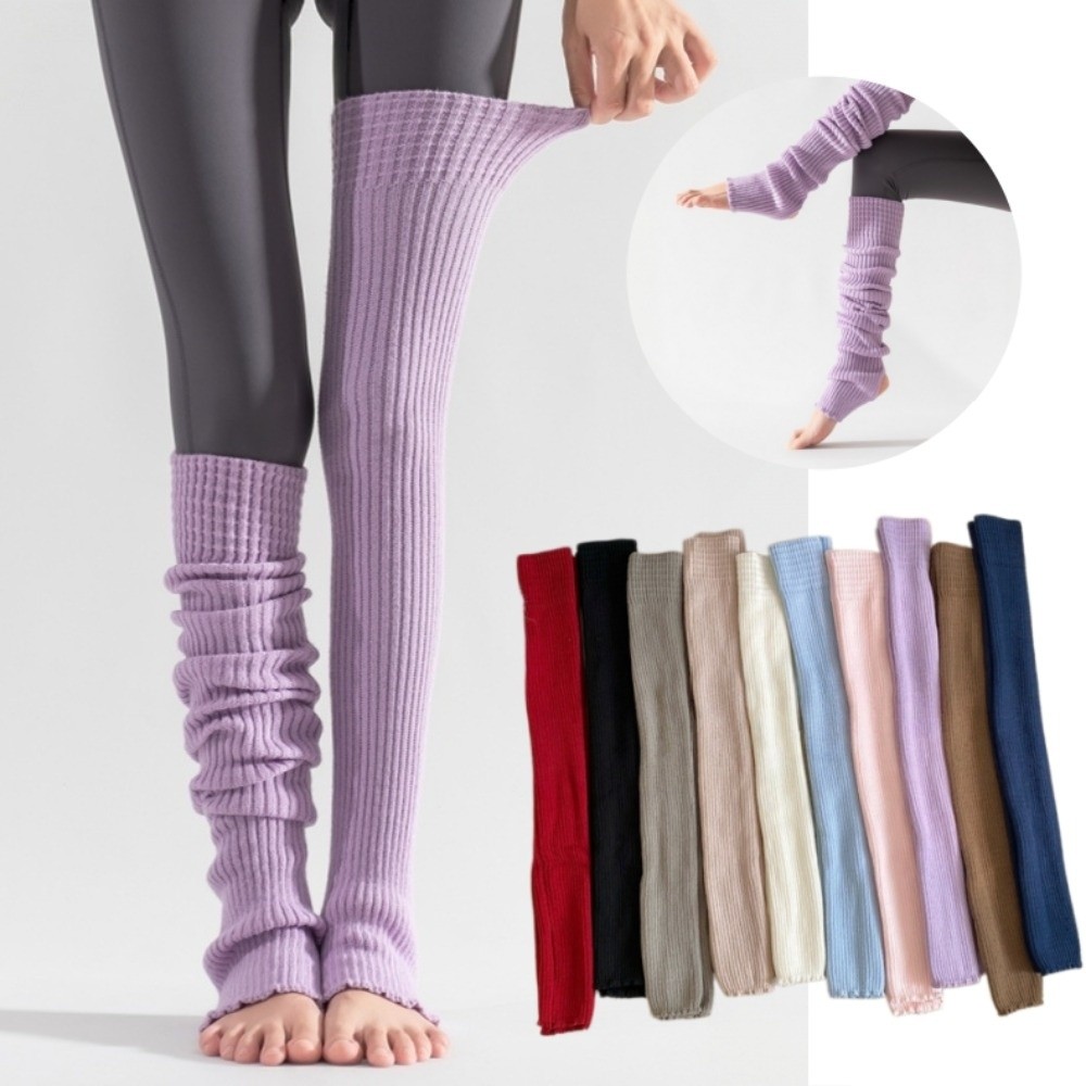Daily Wear Knee High Ballet Le - Pilates Yoga Footwear 评论和价格