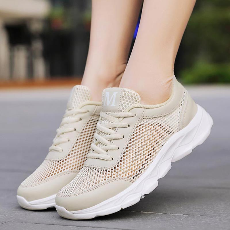 Summer Breathable Sneakers Wom - Pilates Yoga On The Square 评论和价格
