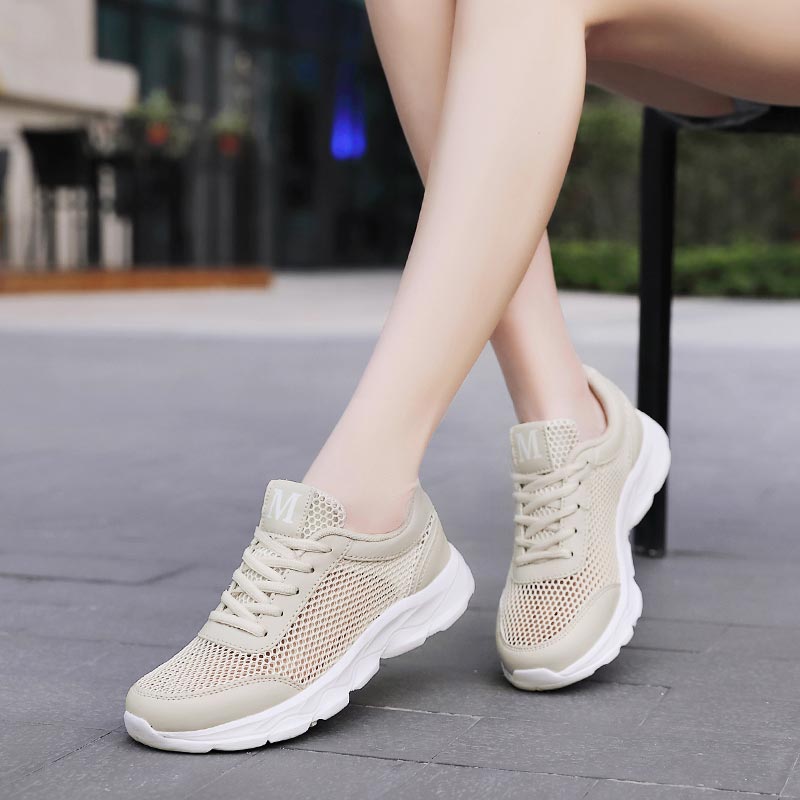 Summer Breathable Sneakers Wom - Pilates Yoga On The Square 评论和价格