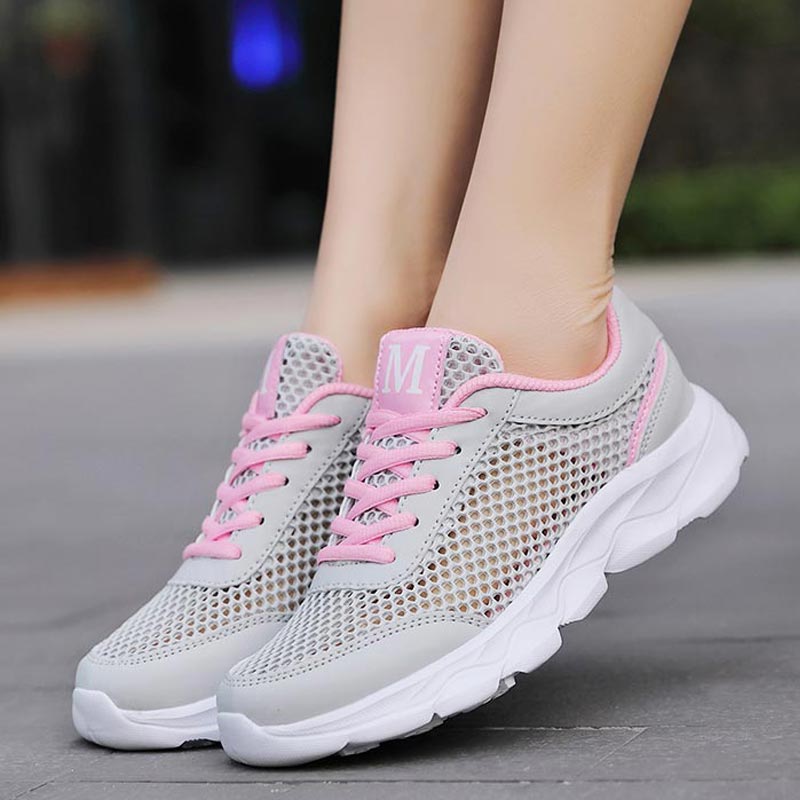 Summer Breathable Sneakers Wom - Pilates Yoga On The Square 评论和价格