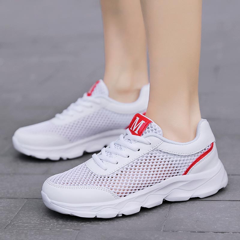 Summer Breathable Sneakers Wom - Pilates Yoga On The Square 评论和价格