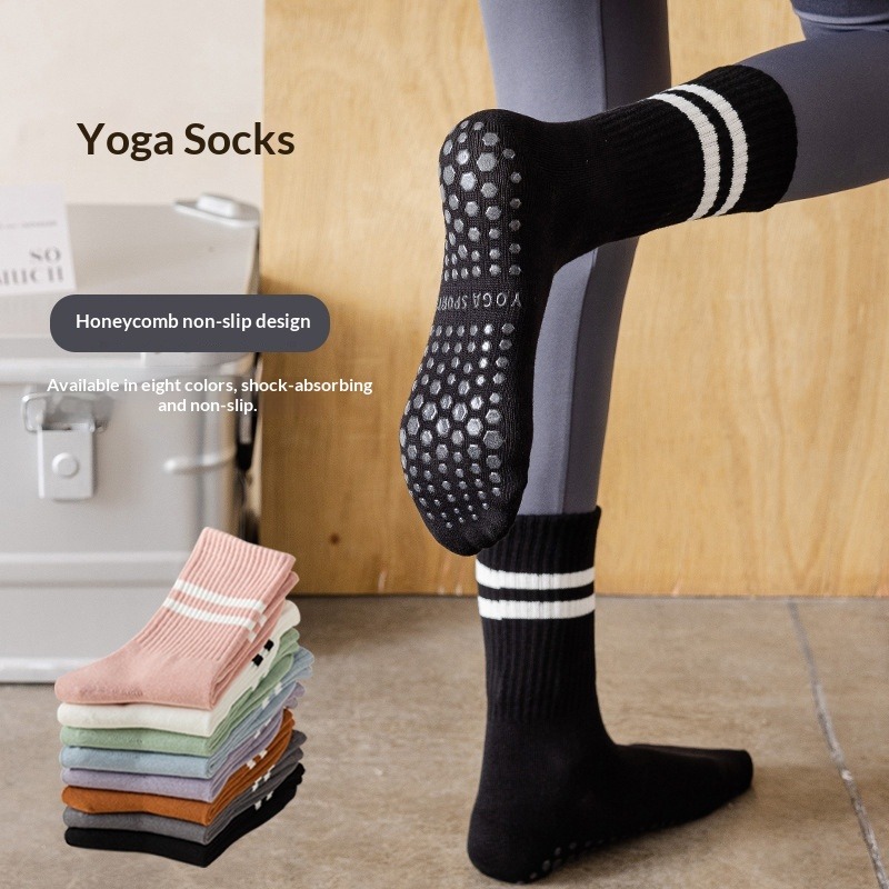 Ladies Mid Calf Anti Slip Yoga - Pilates Yoga Footwear 评论和价格