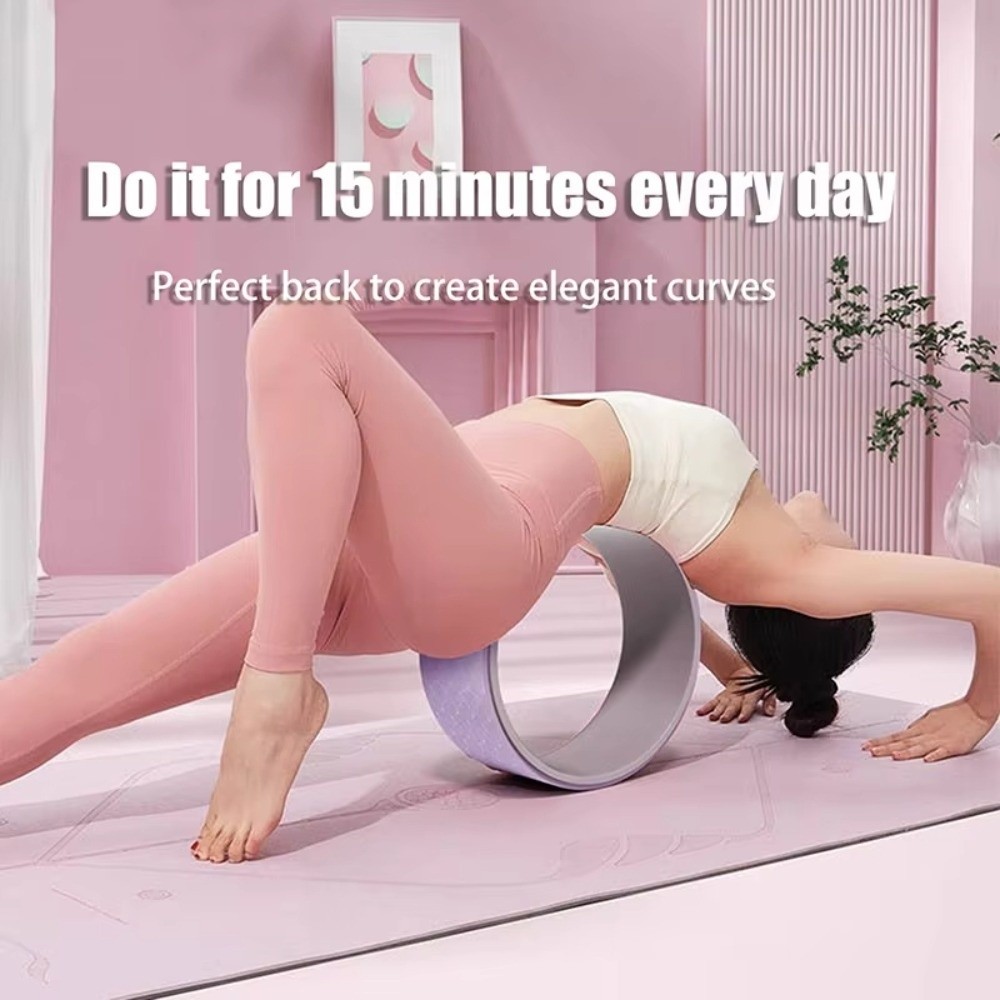 Muscle Massage Yoga Wheel Mult - Pilates Yoga Ring 评论和价格