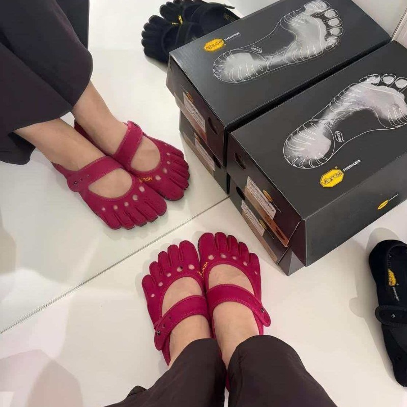 Women Split Toe Five-Toe Baref - Pilates Yoga Footwear 评论和价格