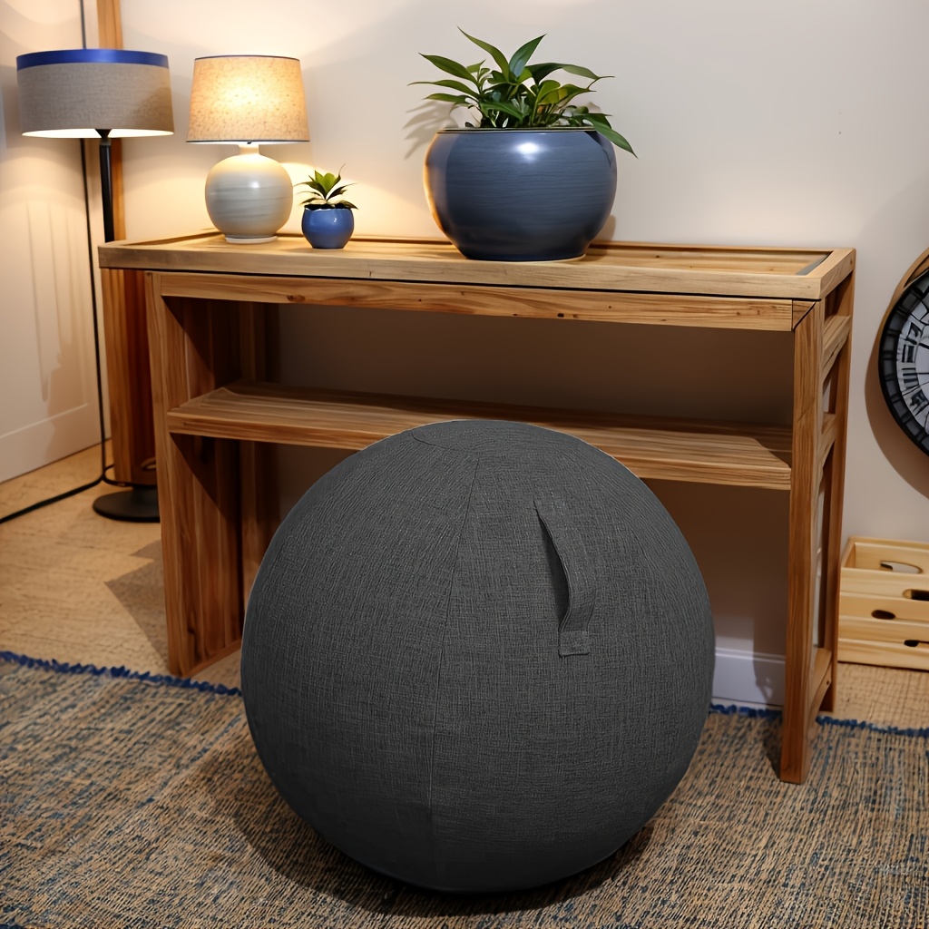 Fitness Ball Chair with Fabric - Pilates Yoga Pregnancy 评论和价格