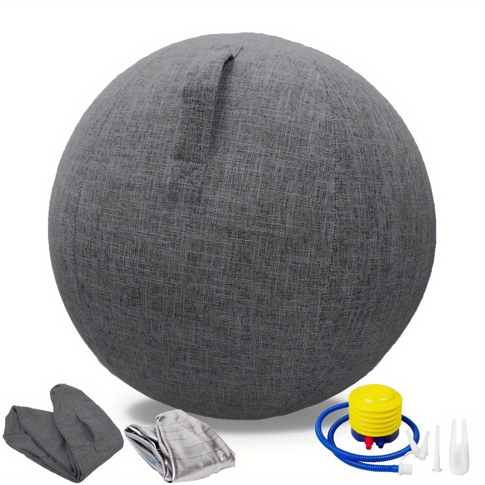 Fitness Ball Chair with Fabric - Pilates Yoga Pregnancy 评论和价格