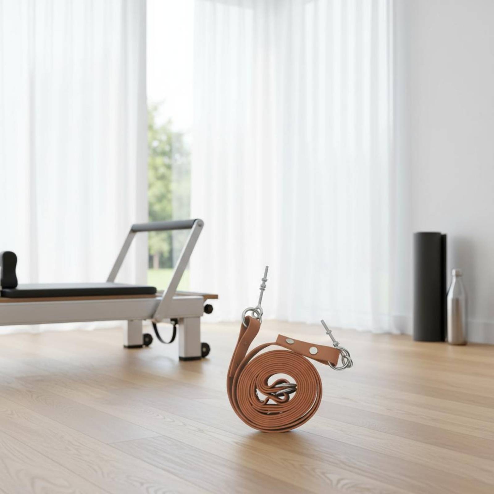 Reformer Double Loop Strap Com - Pilates & Yoga Unleashed International Academy Yonkers 评论和价格