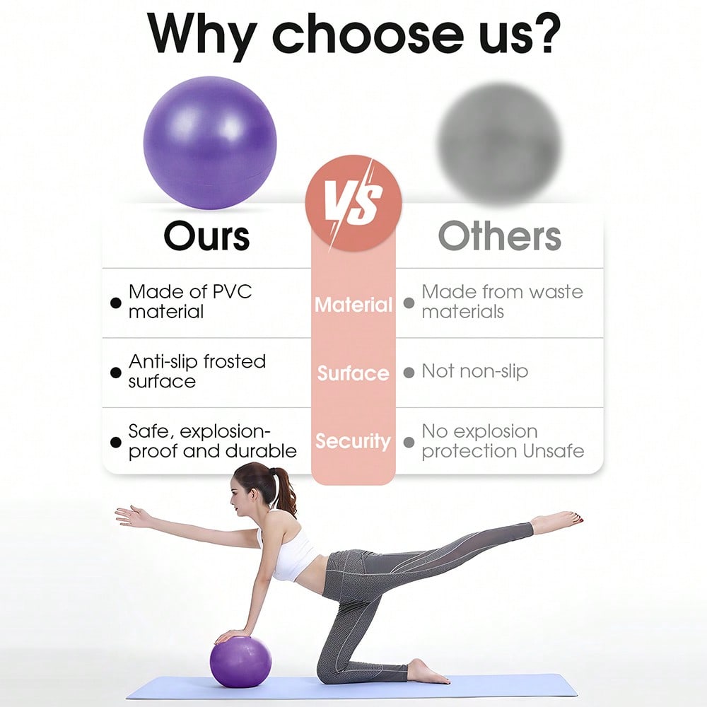 1PC 25cm Pilates Yoga Ball Gym - Pilates Yoga Pregnancy 评论和价格