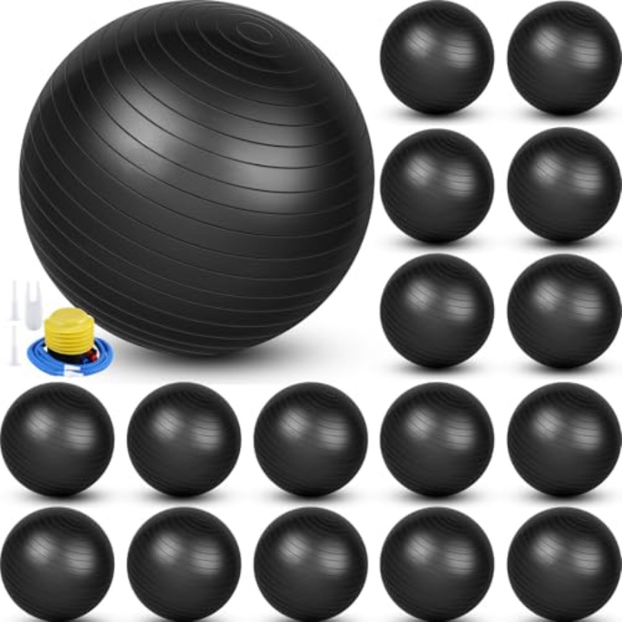 Yoga Exercise Ball for Fitness - Pilates Yoga Pregnancy 评论和价格