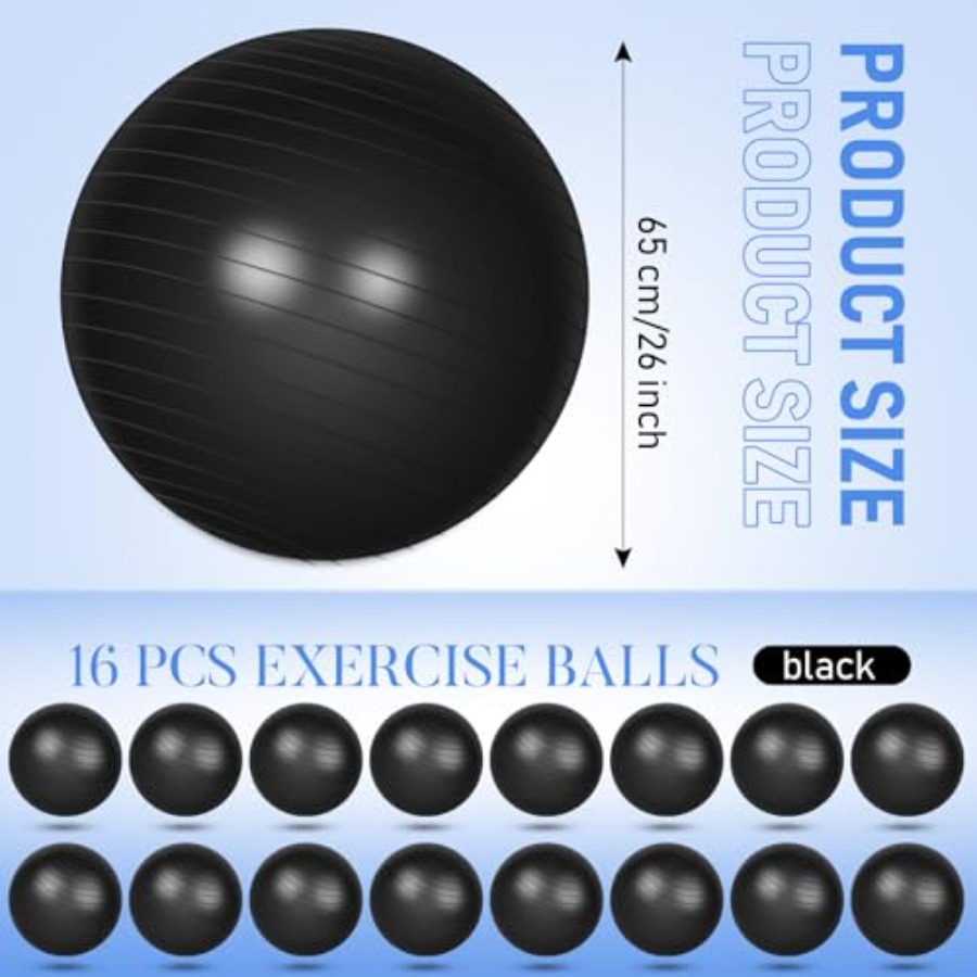 Yoga Exercise Ball for Fitness - Pilates Yoga Pregnancy 评论和价格