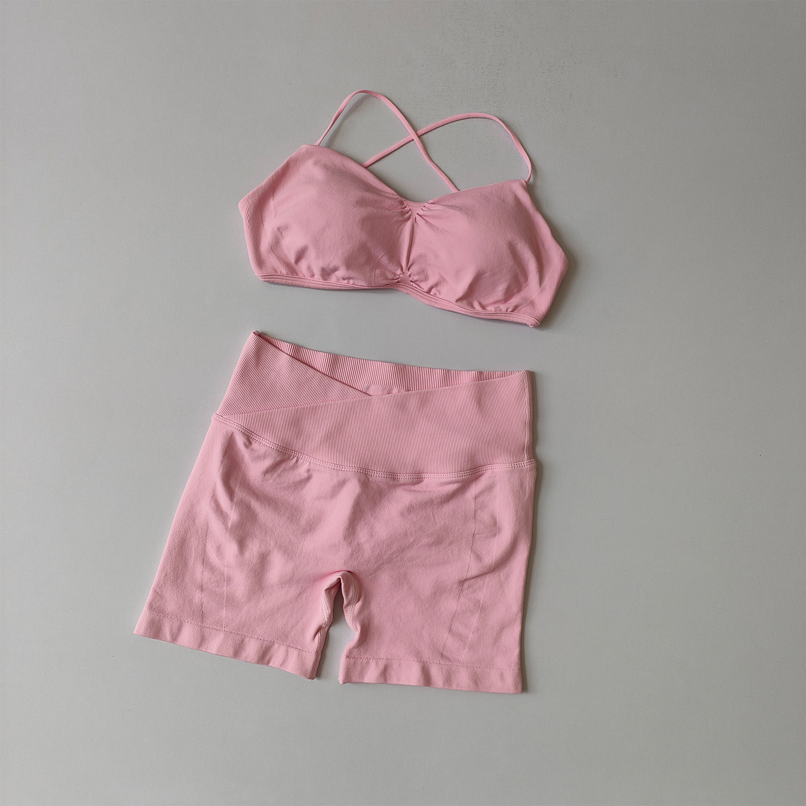 Summer Seamless Sports Set for - Pilates Yoga Combo 评论和价格