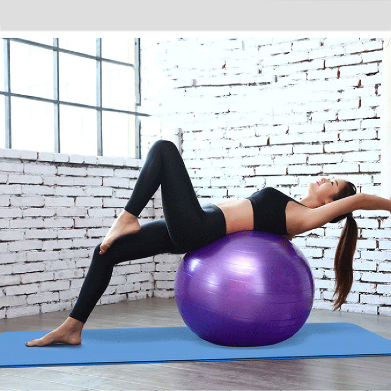 45CM Anti-Burst Yoga Ball Thic - Pilates Yoga Pregnancy 评论和价格