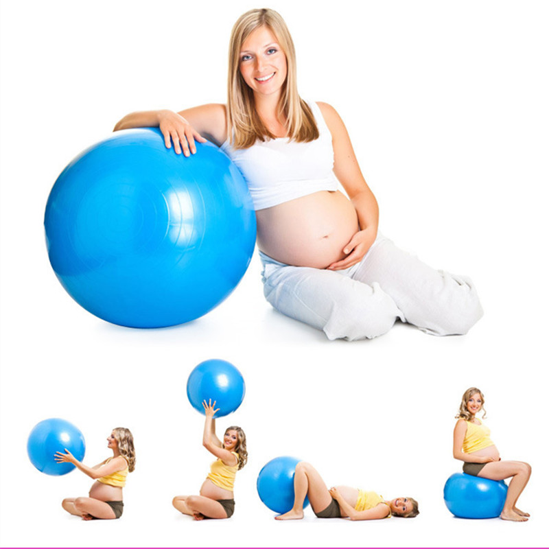 45CM Anti-Burst Yoga Ball Thic - Pilates Yoga Pregnancy 评论和价格