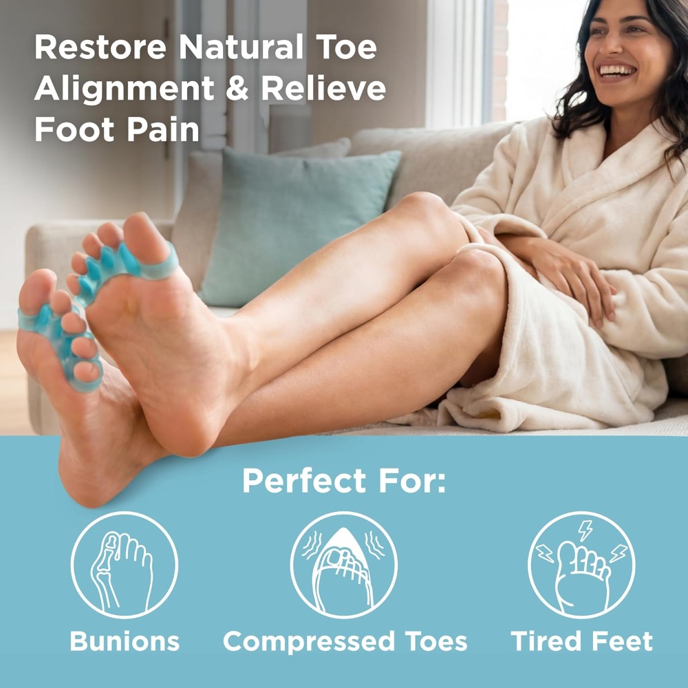 Toe Separators Toe Spacers for - Pilates Yoga Combo 评论和价格